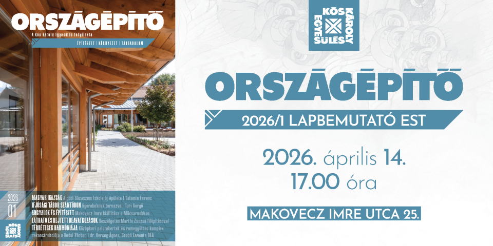 Országépítő folyóirat 2026/1 – Lapbemutató est