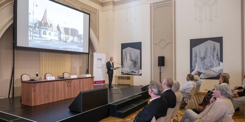 A megvalósítás építésze – Megtartotta székfoglaló előadását Zsigmond László építész